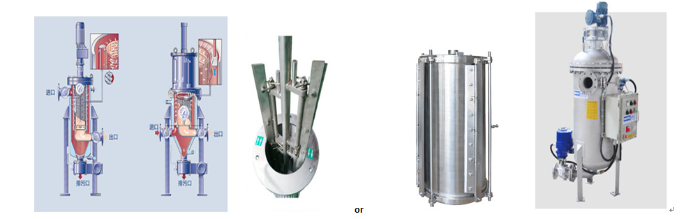 مرشح مكشطة Autmatic